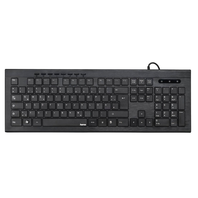 Hama Anzano Multimedia Toetsenbord Met Verlichting Strook