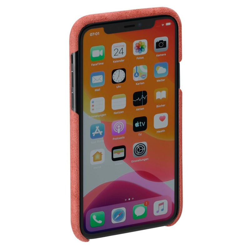 Hama Cover Finest Touch Voor Apple IPhone 12/12 Pro Coral