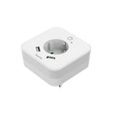 Hama Nachtverlichting + Stopcontact En USB 2,4A 2 Uitgangen Helderheidssensor
