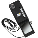 Hama Cross-body-cover Mirror Voor Apple IPhone 12 Pro Max Zwart