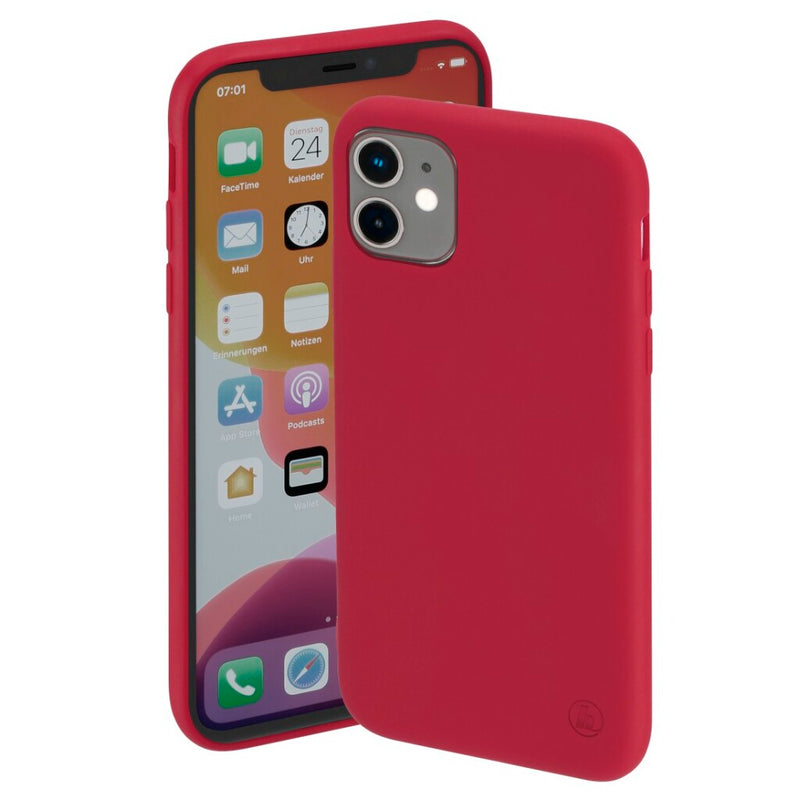 Hama Cover Finest Feel Voor Apple IPhone 12 Mini Rood