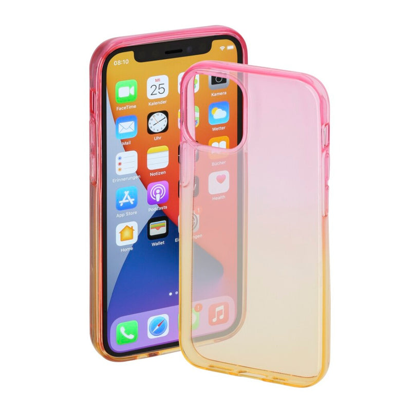 Hama Cover Shade Voor Apple IPhone 12 Mini Pink/geel