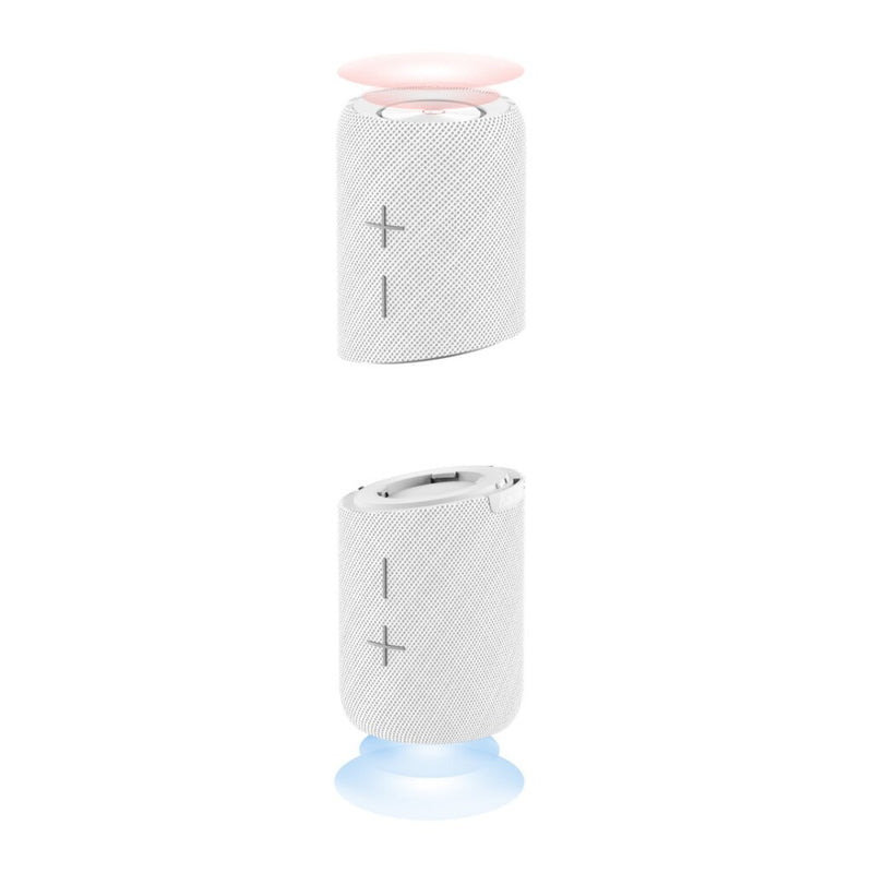 Hama Bluetooth®-luidspreker Twin 2.0 Waterdicht 20 W Wit