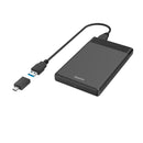 Hama USB-behuizing Voor Harde Schijf Voor 2,5 SSD- En HDD-harde Schijven