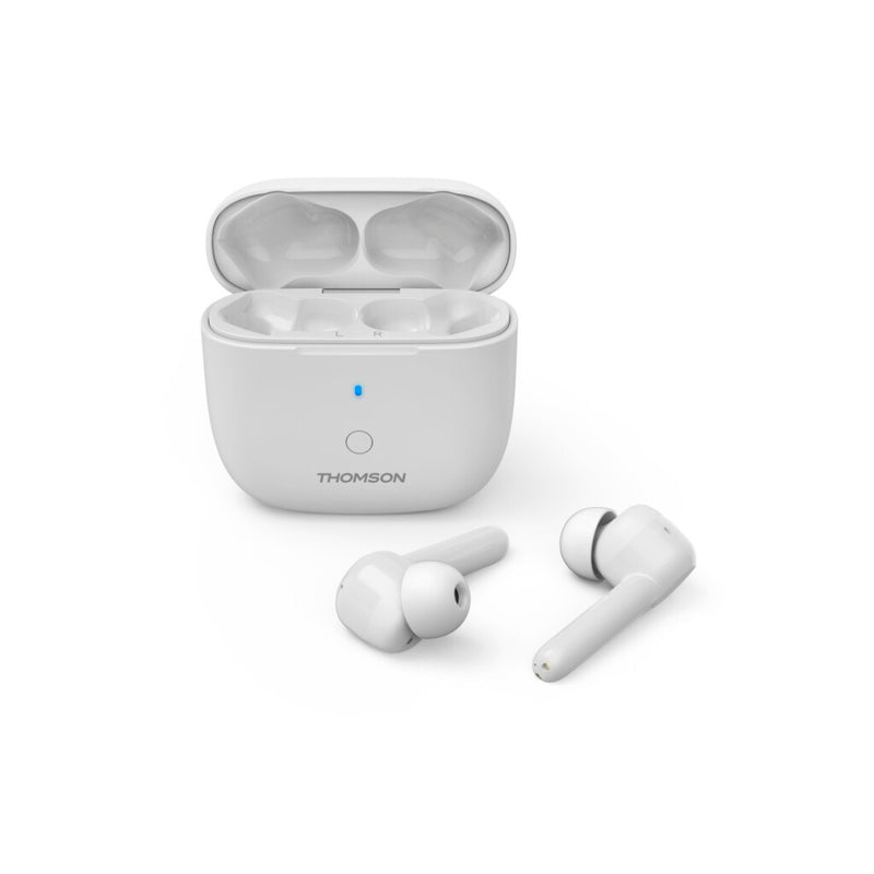 Thomson WEAR7811W Bluetooth®-koptelefoon In-ear Microfoon TWS ANC Wit