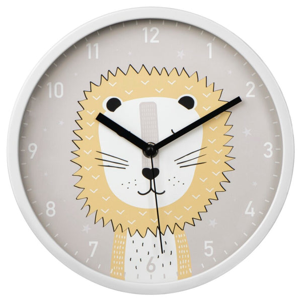 Hama Wandklok Voor Kinderen Lucky Lion Ø 25 Cm Geluidsarm