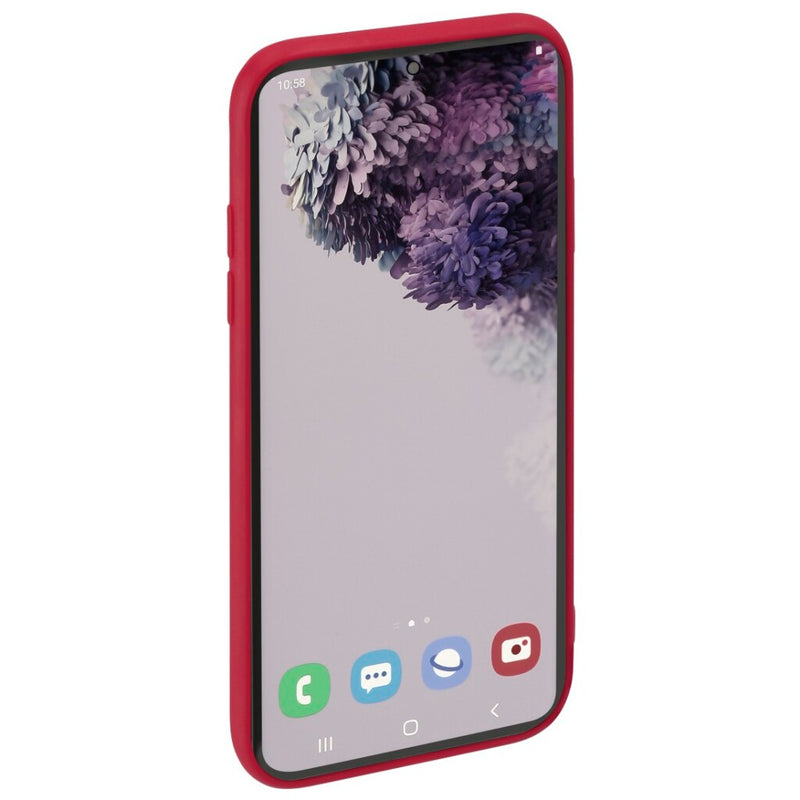 Hama Cover Finest Feel Voor Samsung Galaxy S21 (5G) Rood
