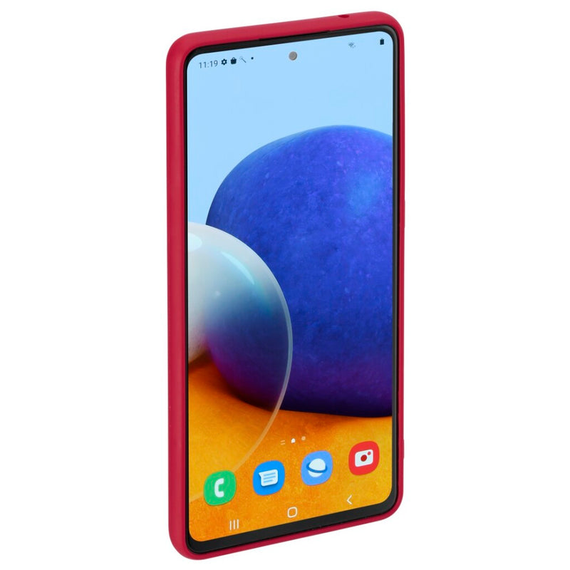 Hama Cover Finest Feel Voor Samsung Galaxy A72 Rood