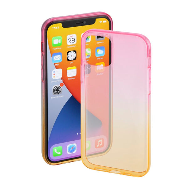 Hama Cover Shade Voor Apple IPhone 12/12 Pro Pink/geel