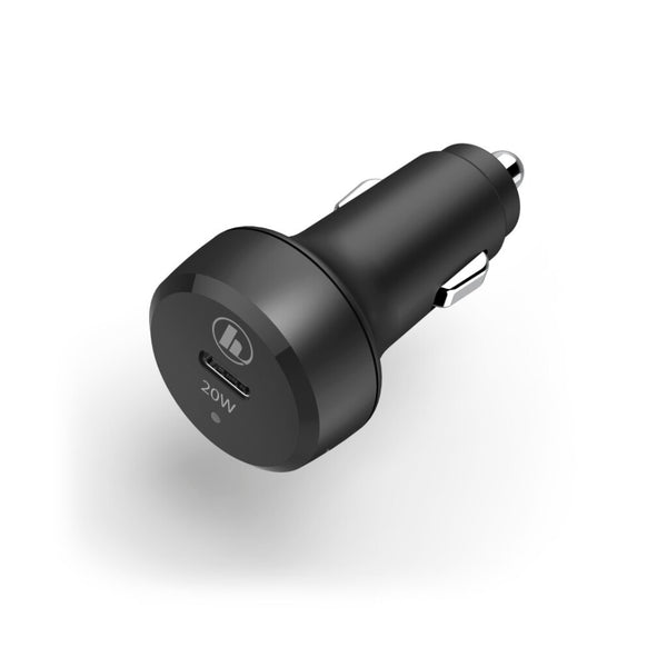 Hama Autolader Power Delivery (PD)/Qualcomm&reg; 20 Watt Zwart