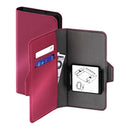 Hama Booklet Smart Move - Metallic Mt. XL App. Tot 7,1 X 14,4 Cm Robijnrood