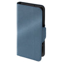 Hama Booklet Smart Move - Metallic Mt. XXL App. Tot 7,8 X 15,8 Cm Staalblauw