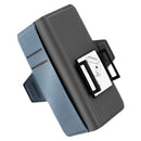 Hama Booklet Smart Move - Metallic Mt. XXL App. Tot 7,8 X 15,8 Cm Staalblauw