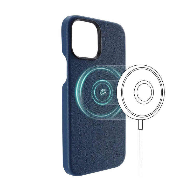 Hama Cover MagCase Finest Sense Voor Apple IPhone 12 Pro Max Blauw