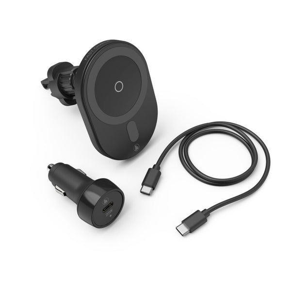 Hama Draadloze Auto-GSM-oplader MagCharge Car FC15 Turbo Fast Charge