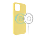 Hama Cover MagCase Finest Feel PRO Voor Apple IPhone 12 Pro Max Geel