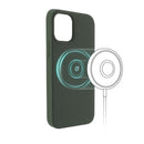 Hama Cover MagCase Finest Feel PRO Voor Apple IPhone 12 Mini Groen