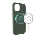 Hama Cover MagCase Finest Feel PRO Voor Apple IPhone 12/12 Pro Groen