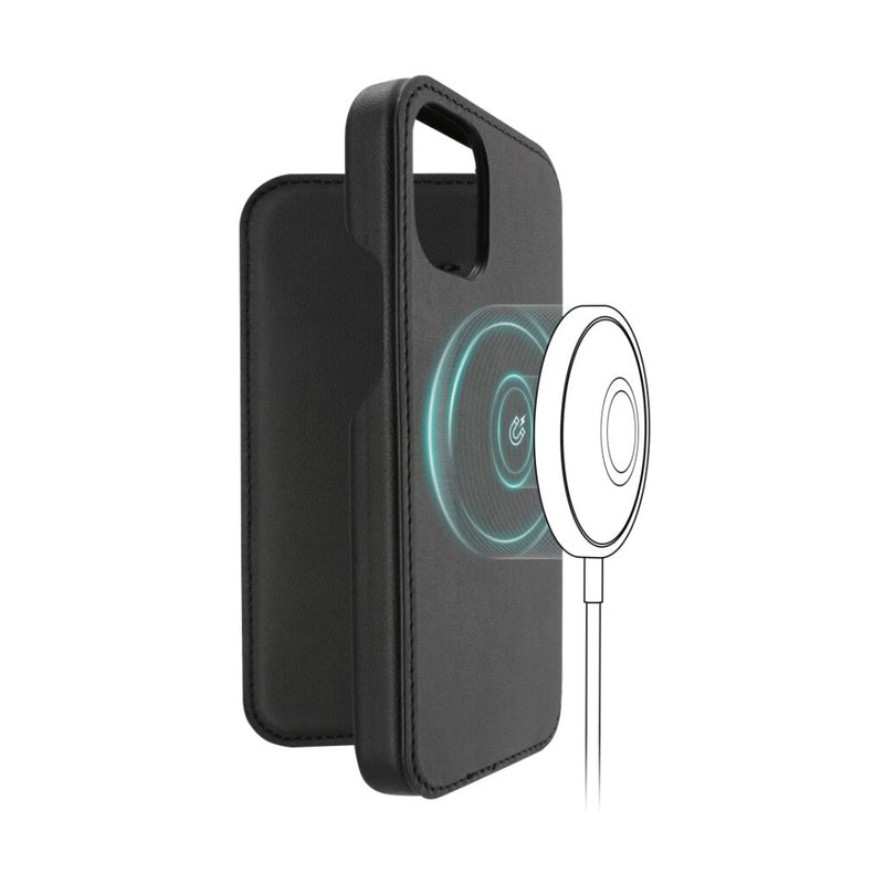 Hama GSM-hoes MagCase Finest Sense Voor Apple IPhone 12/12 Pro Zwart