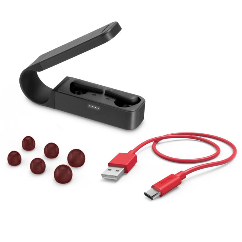 Hama Bluetooth®-koptelefoon Spirit Pocket True Wireless In-ear Zwart