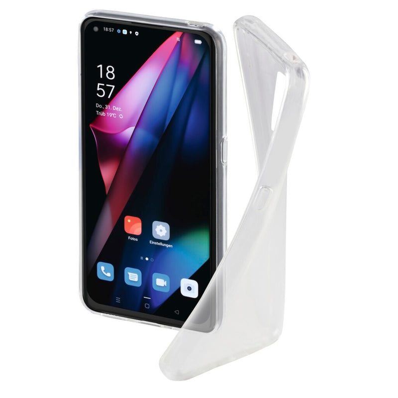 Hama Cover Crystal Clear Voor Oppo Find X3 Pro 5G Transparant