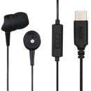 Hama Koptelefoon Basic4Phone USB- C In-ear Microfoon Kabel-knikbes. Zwart