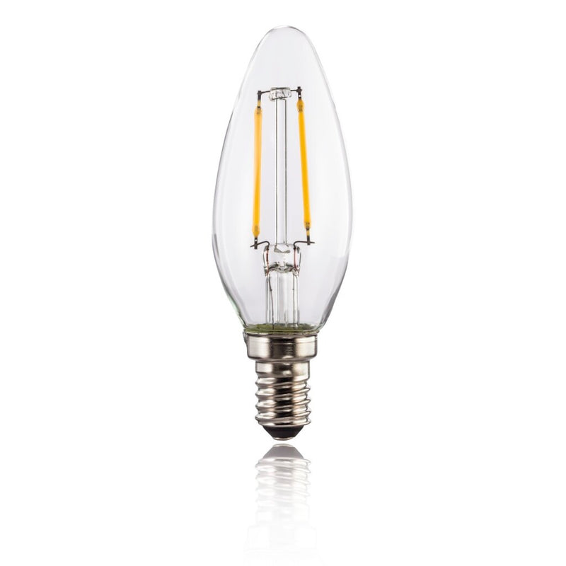 Xavax Led-gloeidraad E14 250lm Vervangt 25W Kaarslamp Warm Wit Helder