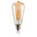 Xavax Led-gloeidraad E27 410lm Vervangt 35W Vintagelamp Amber Warm Wit