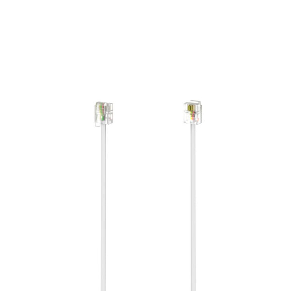 Hama Modulaire Kabel Stekker 6p4c - Stekker 6p4c 3 M Wit