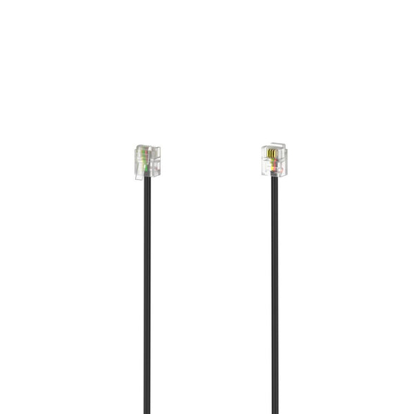 Hama Modulaire Kabel Stekker 6p4c - Stekker 6p4c 15 M Zwart