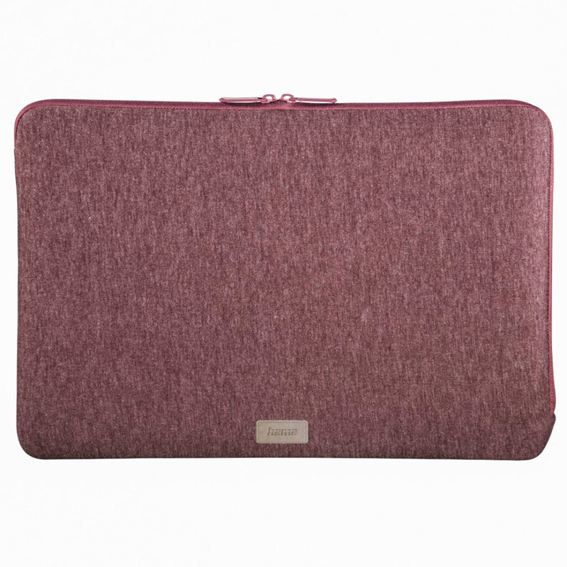 Hama Laptop-sleeve Jersey Tot 36 Cm (14,1) Donkerrood