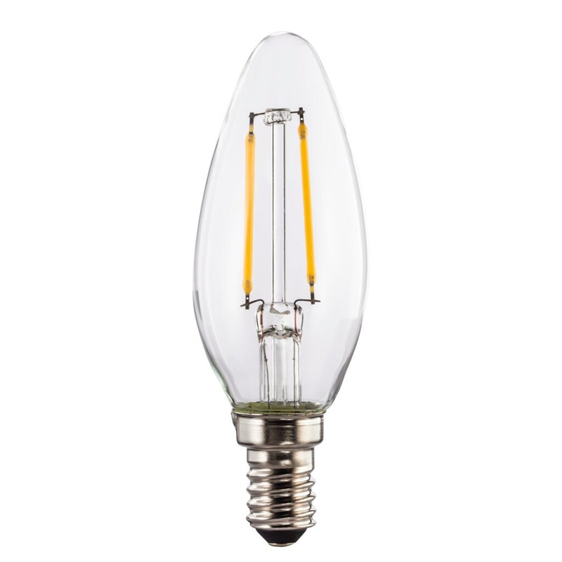 Xavax Led-gloeidraad E14 806lm Vervangt 60W Kaarslamp Warm Wit
