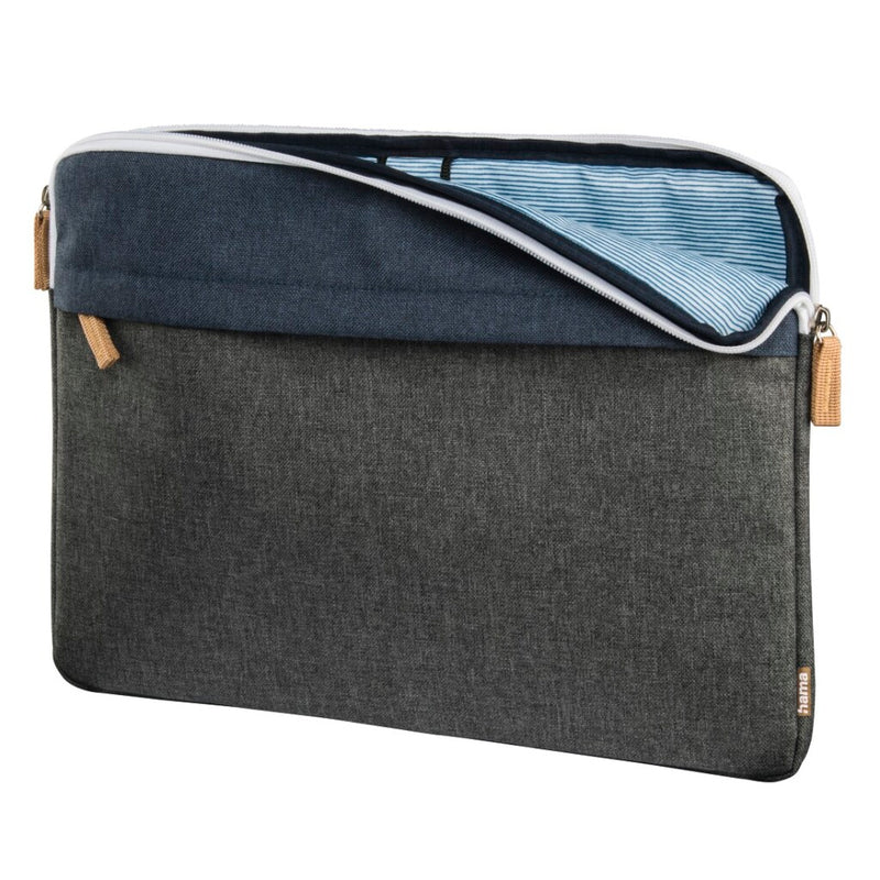Hama Laptop-sleeve Florence Tot 34 Cm (13,3) Marineblauw//donkergrijs