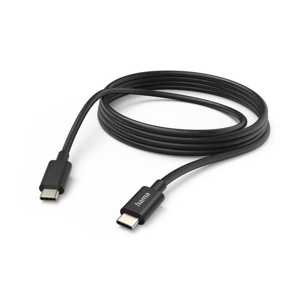 Hama Oplaad-/gegevenskabel USB-C - USB-C 3 M Zwart