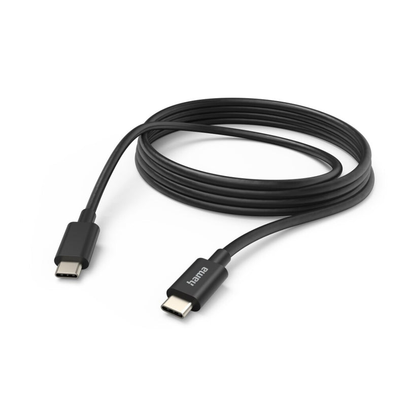 Hama Oplaad-/gegevenskabel USB-C - USB-C 3 M Zwart