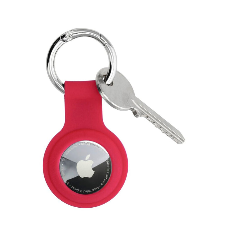 Hama Edge Protector Finest Feel Voor Apple AirTag Rood