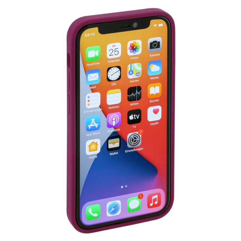Hama Cover MagCase Finest Feel PRO Voor Apple IPhone 12 Mini Bordeaux