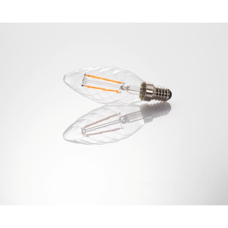 Xavax Led-gloeidraad E14 250lm Vervangt 25W Kaars Gedraaid Warm Wit