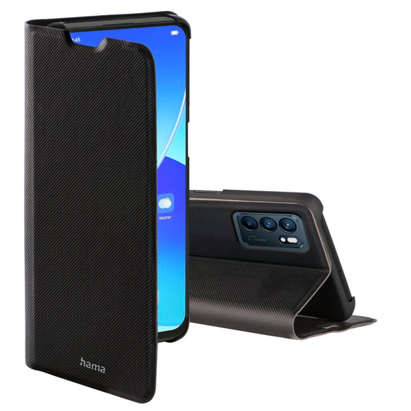 Hama Booklet Slim Pro Voor Oppo Reno6 5G Zwart