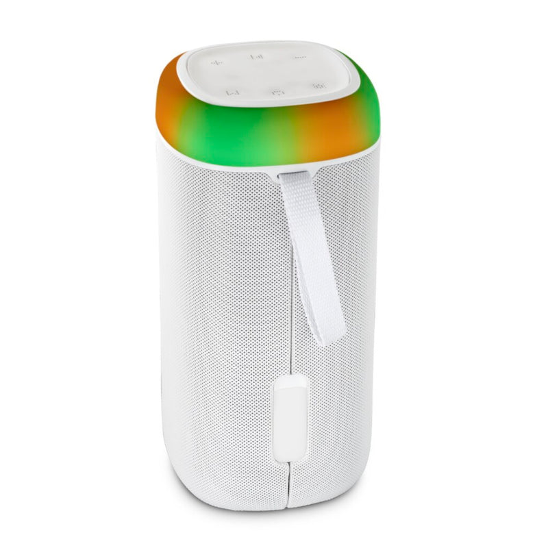 Hama Bluetooth®-luidspreker Shine 2.0 LED Spatwaterdicht 30 W Wit
