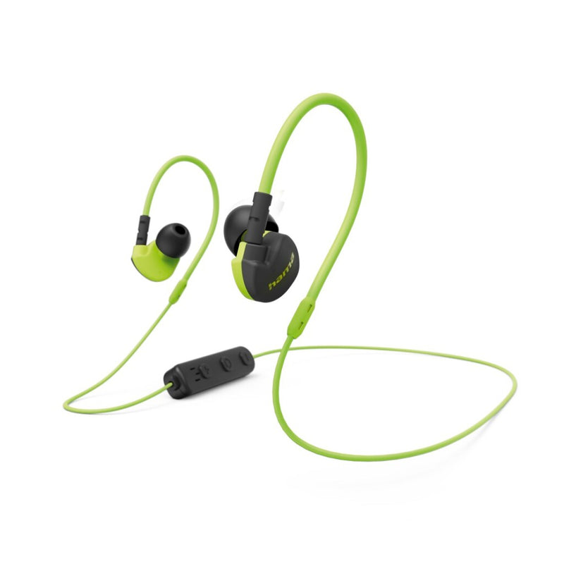 Hama Bluetooth&reg;-koptelefoon Freedom Athletics In-ear Microfoon Zwart/geel