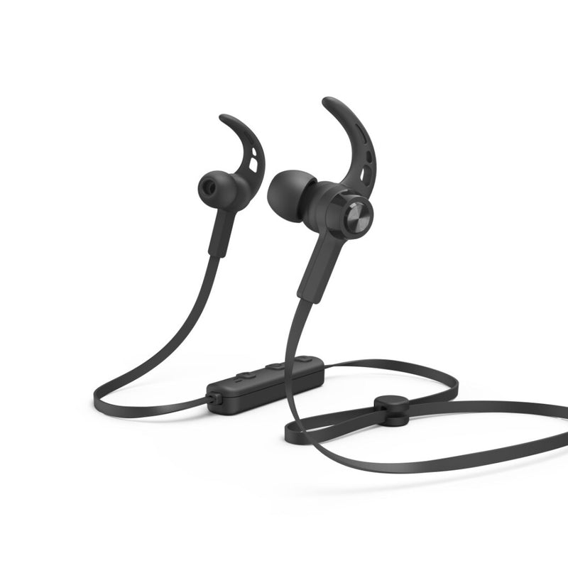 Hama Bluetooth&reg;-koptelefoon Freedom Run In-ear Microfoon Ear-hook Zwart
