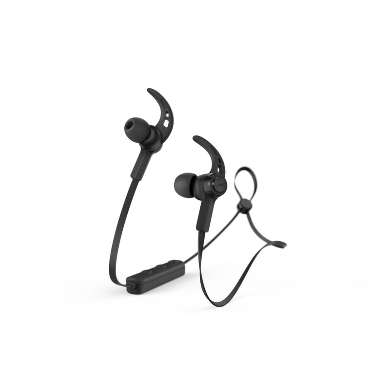 Hama Bluetooth&reg;-koptelefoon Freedom Run In-ear Microfoon Ear-hook Zwart