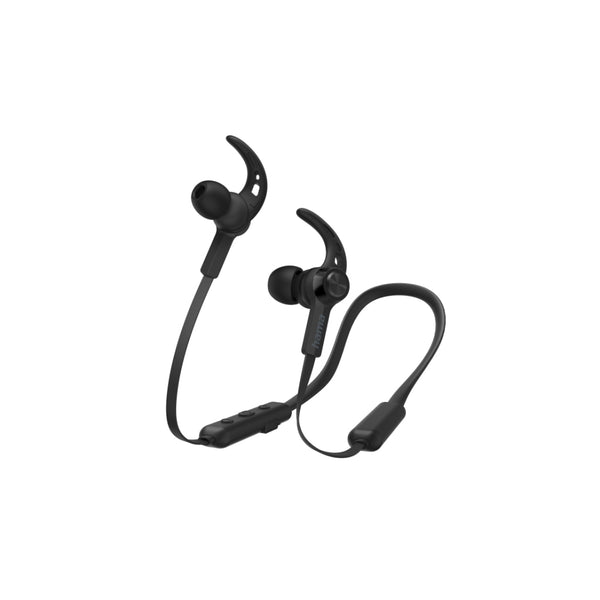 Hama Bluetooth&reg;-koptelefoon Freedom Neck In-ear Microfoon Ear-hook Zwart