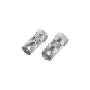 Hama SAT-adapterset F-stekker - Coax-stekker/koppeling 2 Stuks