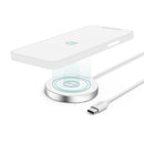 Hama Wireless Charger MagCharge FC15 15 W Draadloos Voor Apple IPhone Wit