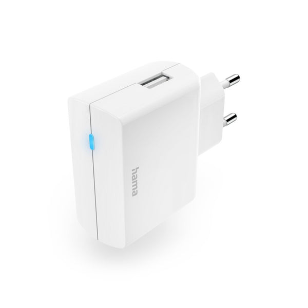 Hama Oplader Met USB-A-aansluiting 12 W Wit