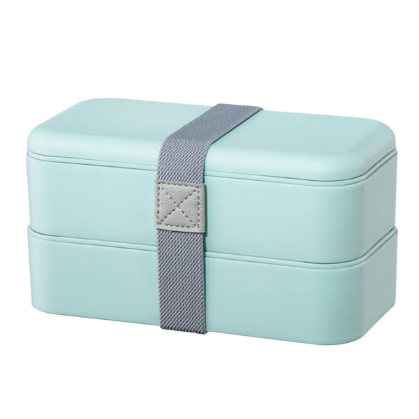 Xavax Bentobox 2 Stapelbare Lunchboxen 500 ml Per Vak Pastelblauw