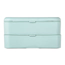 Xavax Bentobox 2 Stapelbare Lunchboxen 500 ml Per Vak Pastelblauw