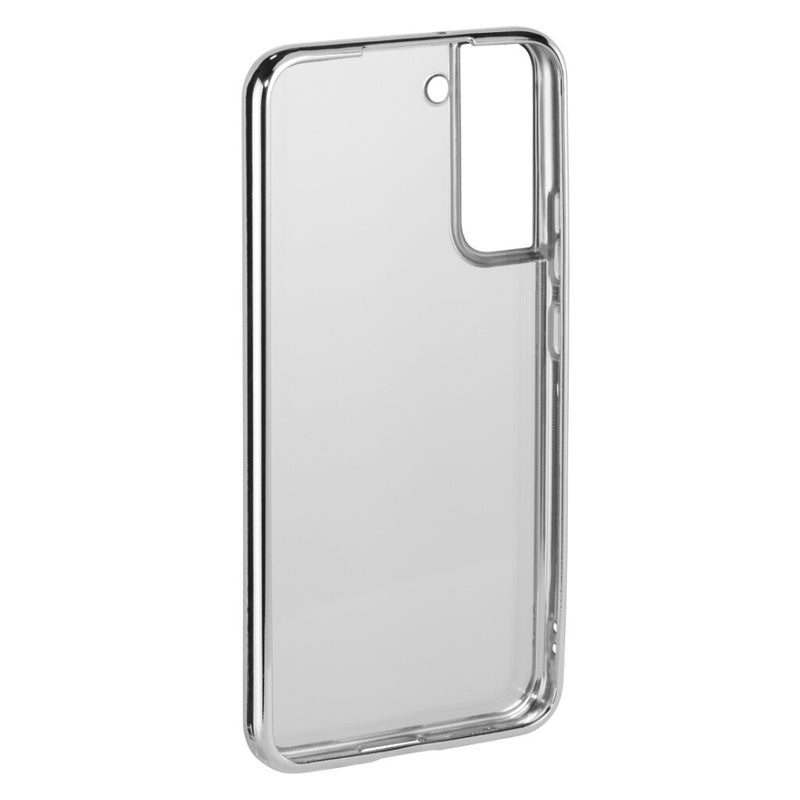 Hama Cover Clear&Chrome Voor Samsung Galaxy S22+ (5G) Zilver